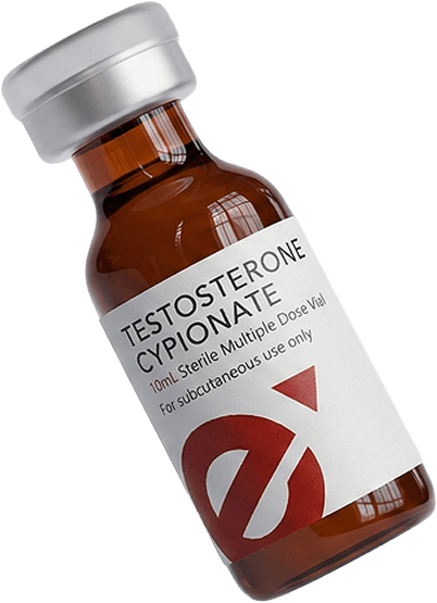 Male Excel testosterone cypionate vial